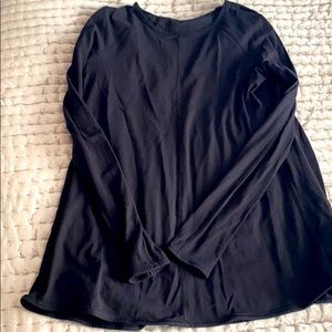 Lululemon black long sleeve top